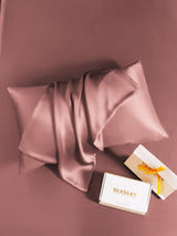 [Pale Mauve] SilkSilky-AU 19Momme Pure Silk Pillowcase 005