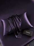 SilkSilky AU 30Momme Pure Silk Pillowcase DeepPurple 005