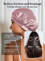 [Pale Mauve] SilkSilky-AU Sleep Cap 004