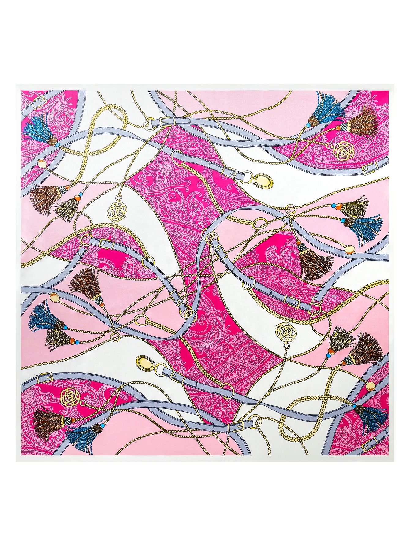 SilkSilky-AU Pure Silk Scarf P004 002