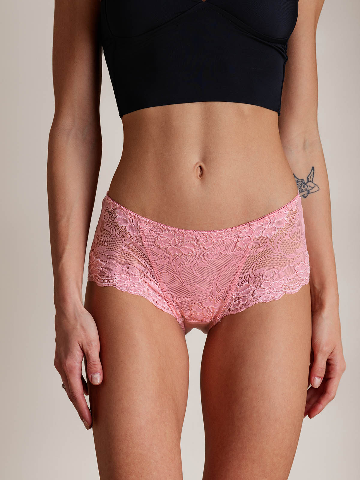 [Pink] SilkSilky-AU Silk Knitted Panty 002