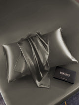[Dark Gray] SilkSilky-AU 19Momme Pure Silk Pillowcase 005