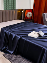 [Dark Blue] SilkSilky-AU 25Momme Sheet 004