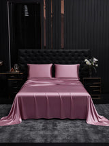 [Pale Mauve] SilkSilky-AU 22Momme Bedding Set 001