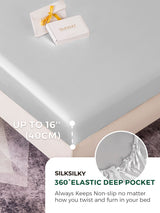 [Silver] SilkSilky-AU 19Momme Bedding Set 004