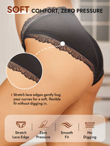 [Black] SilkSilky-AU Panty 005