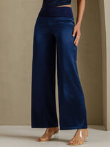[Dark Blue] SilkSilky-AU Women's Pants 001