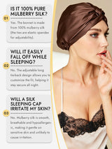 [Coffee] SilkSilky-AU Sleep Cap 008