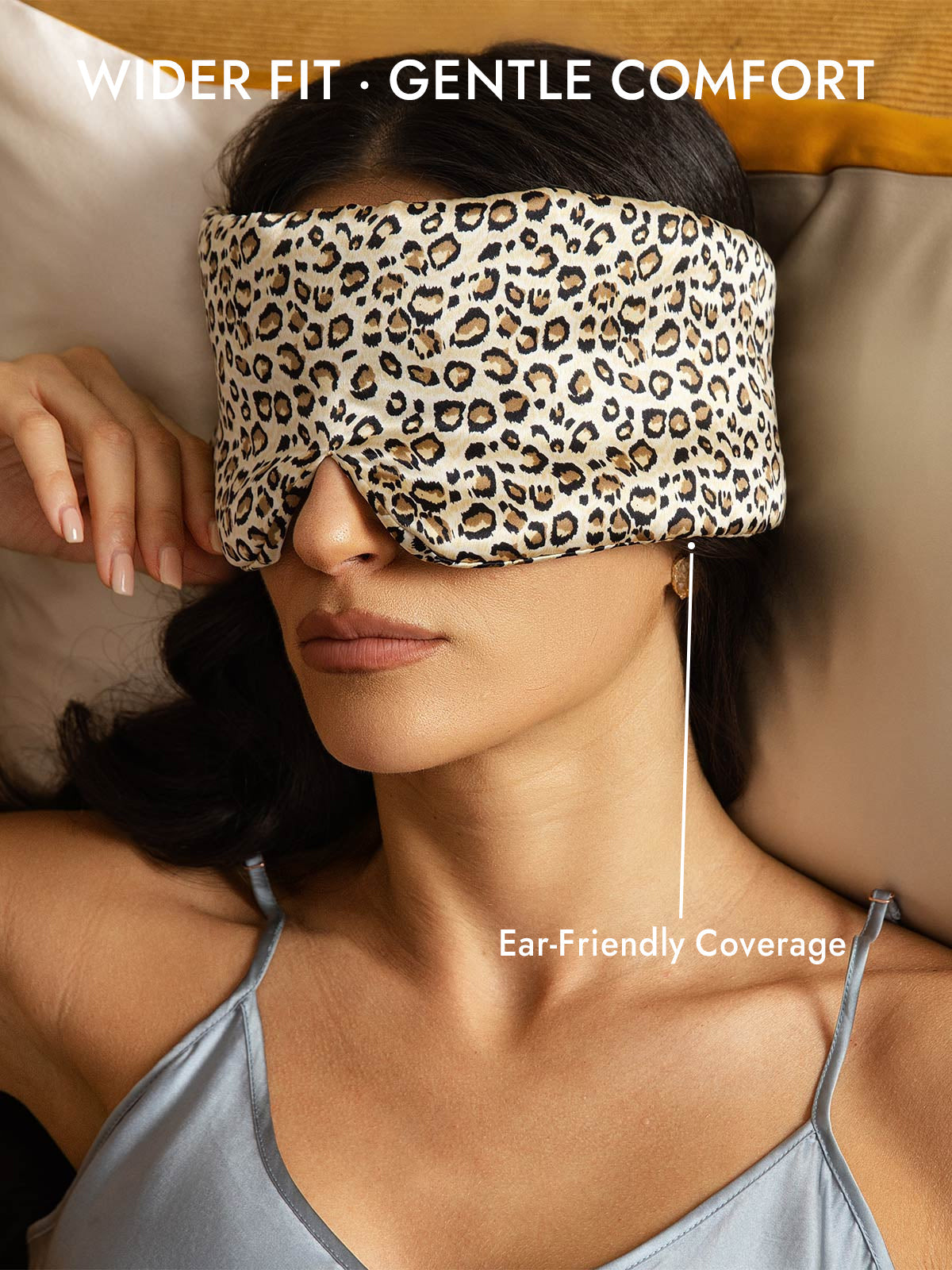 [Leopard] SilkSilky-AU Sleep Mask 005