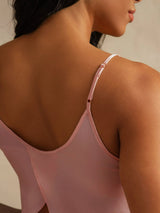 [Pink] SilkSilky-AU Spaghetti Strap Camisole Set 003