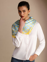 [Blue Banana] SilkSilky-AU Scarf 004