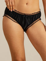 [Black] SilkSilky-AU Panty 003
