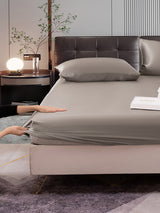 [Gray] SilkSilky-AU 22Momme Bedding Set 006