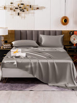 [Gray] SilkSilky-AU 19Momme Bedding Set 002