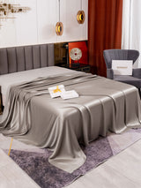 [Gray] SilkSilky-AU 19Momme Sheet 001