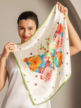 [P091] SilkSilky-AU Pure Silk Scarf 004