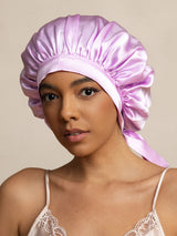 [Lavender] SilkSilky-AU Sleep Cap 003