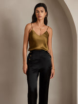 [Black] SilkSilky-AU Women's Pants 006