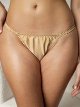 [Khaki] SilkSilky-AU Panty 004