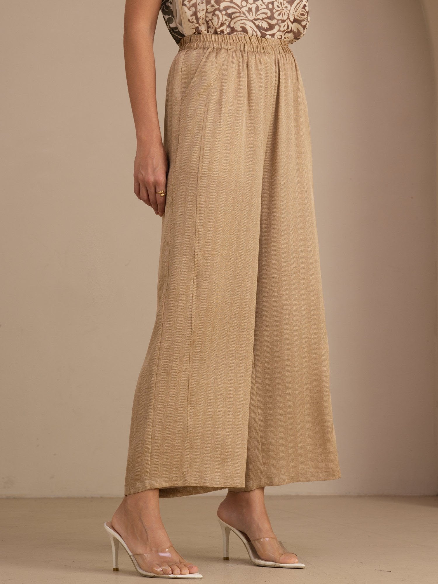 [Curry] SilkSilky-AU Womens Pants 001