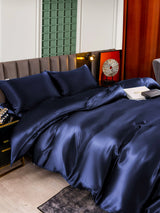 [Dark Blue] SilkSilky-AU 25Momme Bedding Set 006