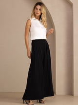 [Black] SilkSilky-AU Women's Pants 004