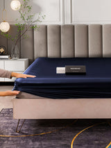 [Dark Blue] SilkSilky-AU 25Momme Sheet 005
