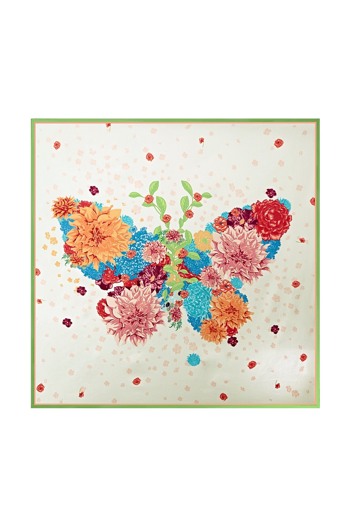 [P091] SilkSilky-AU Pure Silk Scarf 001