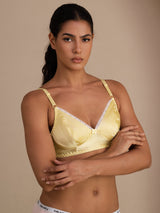 [Yellow] SilkSilky-AU Bra 005