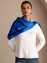 [Blue Square] SilkSilky-AU Scarf 003
