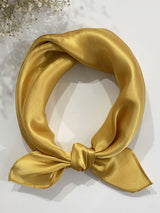 [Yellow] SilkSilky-AU Scarf 001