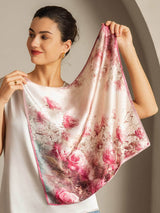 [P103] SilkSilky-AU Pure Silk Scarf 002,