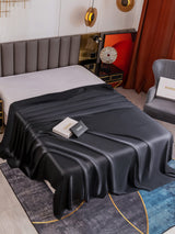 [Black] SilkSilky-AU 19Momme Sheet 001