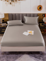 [Gray] SilkSilky-AU 19Momme Bedding Set 002