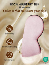 [Light Pink] SilkSilky-AU Sleep Mask 003