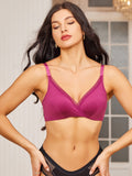 SilkSilky AU Silk Knitted Bra Purple 003