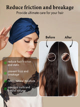 [Dark Blue] SilkSilky-AU Sleep Cap 005