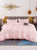 SilkSilky AU 19Momme Pure Silk Bedding Set Pink 002