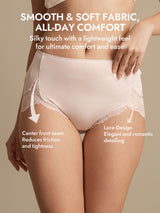 [Pink] SilkSilky-AU 100% Silk Jersey Panty 007