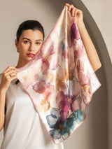 [P102] SilkSilky-AU Pure Silk Scarf 003,