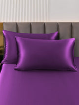 [Purple] SilkSilky-AU Pillowcase 001