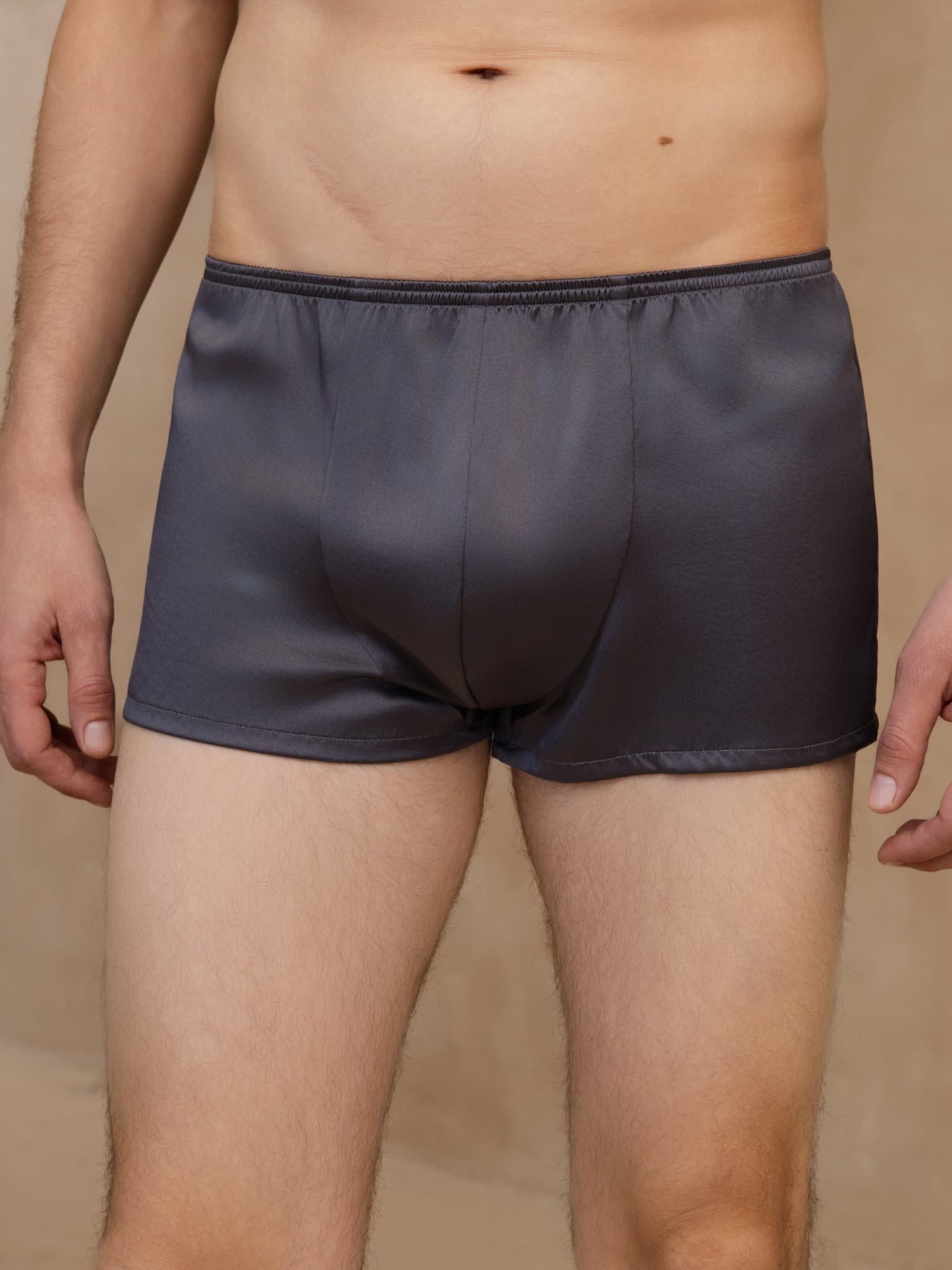[Dark Gray] SilkSilky-AU Mens Underwear 001