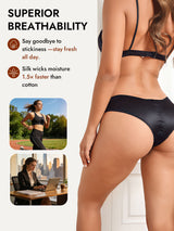 [Black] SilkSilky-AU Panty 004