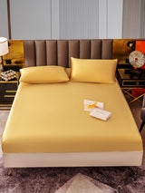 [Champagne] SilkSilky-AU 22Momme Bedding Set 001