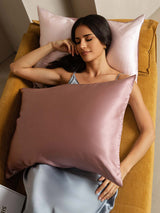 [PaleMauve+LightPink] SilkSilky-AU 19Momme Pure Silk Pillowcase 004