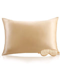 SilkSilky AU 22Momme Pure Silk Pillowcase Set Champagne 001