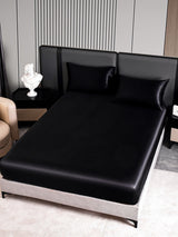 [Black] SilkSilky-AU 22Momme Bedding Set 005