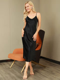 SilkSilky-AU-Pure-Silk-Sleeveless-Round-Neck-Nightgown-Black-004