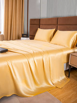 [Champagne] SilkSilky-AU 22Momme Pure Silk Bedding Set 003,