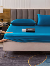 [Teal] SilkSilky-AU 19Momme Bedding Set 006